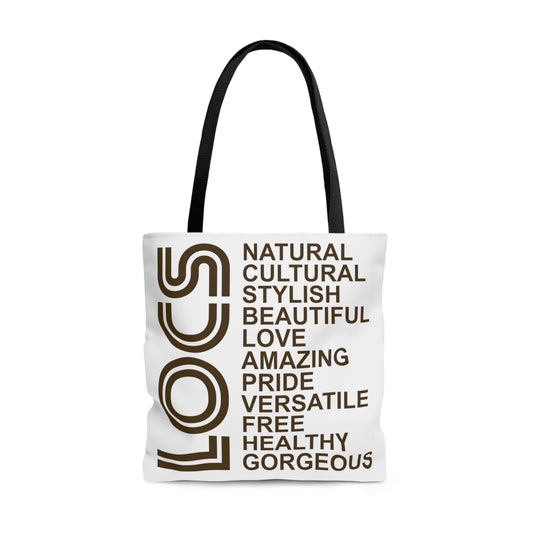 Loc'S Natural Tote Bag