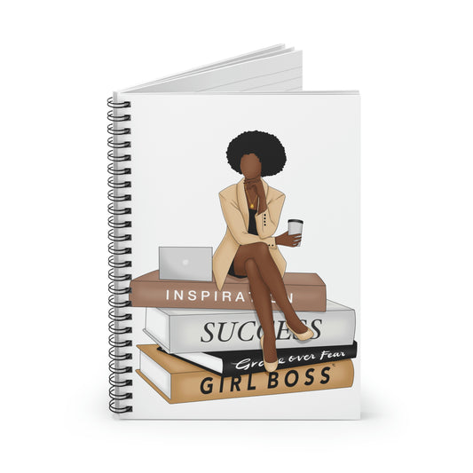 Girl Boss- Spiral Notebook