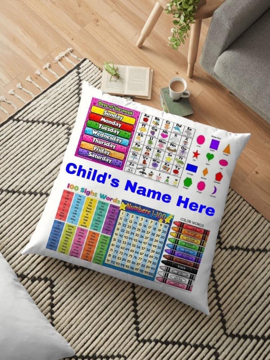 School Age Learning Pillow